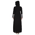 Classic Front open abaya - Black Classic Front open abaya - Black
